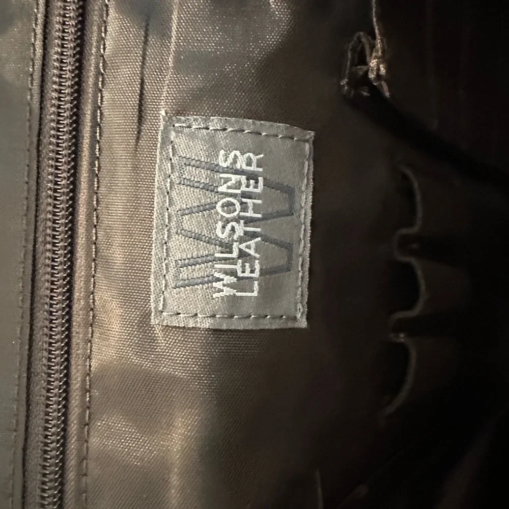 Wilsons Leather Dark Gray Bag